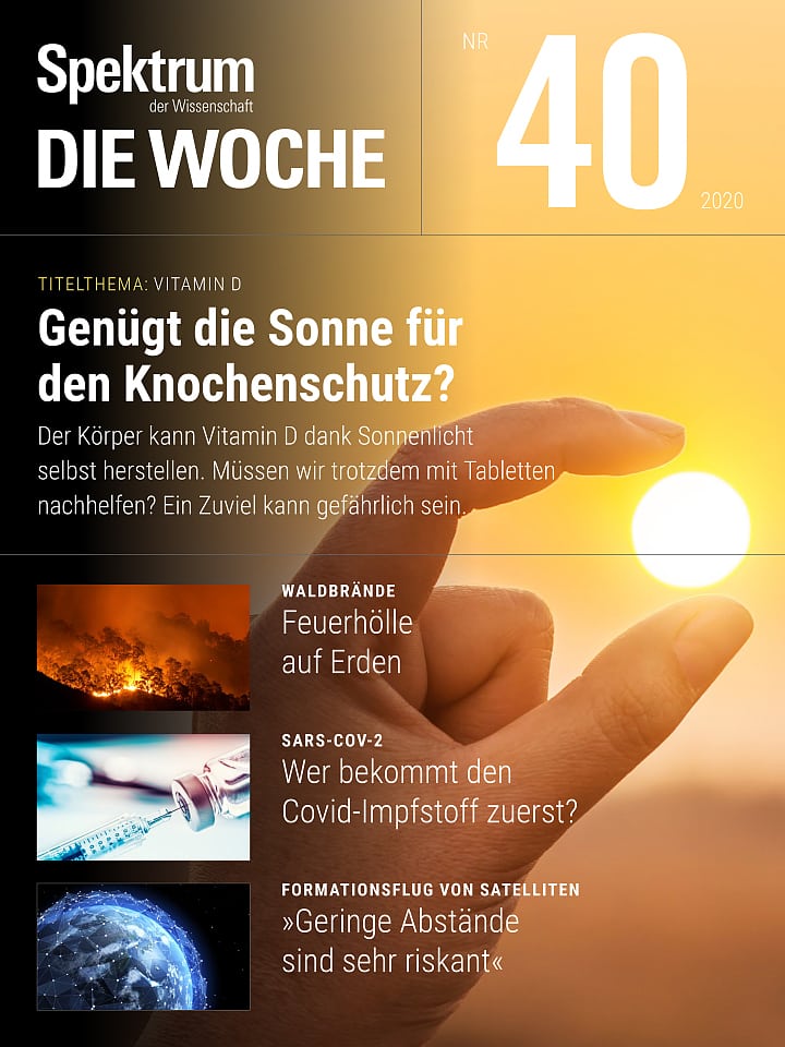 Spektrum - Die Woche – 40/2020 Cover