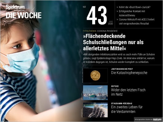 Spektrum Die Woche 43/2020 Cover