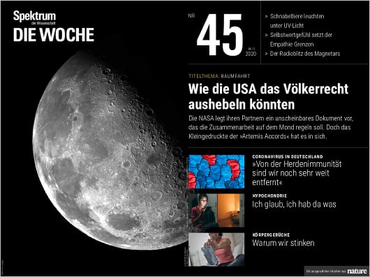 Spektrum Die Woche 45/2020 Cover
