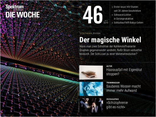 Spektrum Die Woche 46/2019 Cover