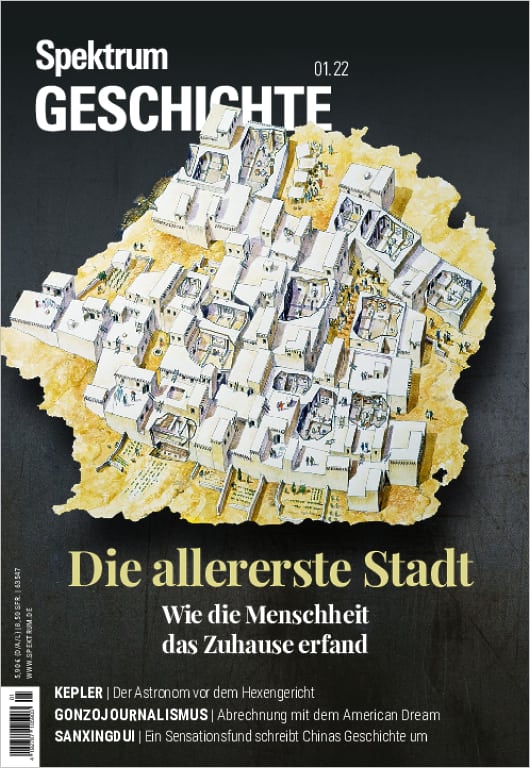 Spektrum Die Woche 1/2022 Cover