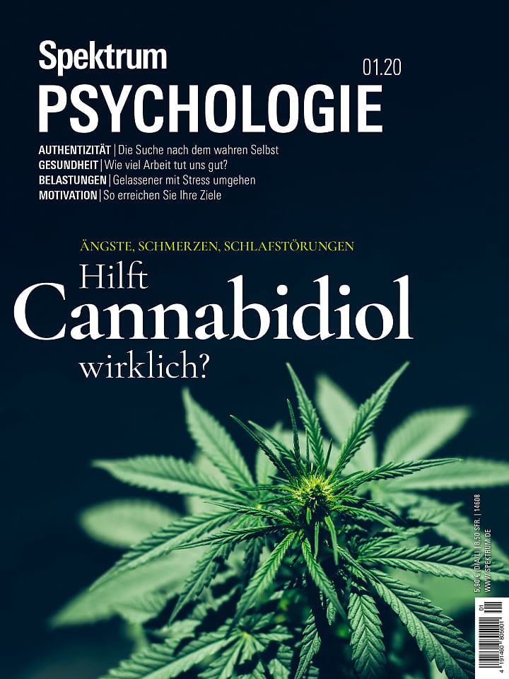 Spektrum Psychologie – 1/20 (Januar/Februar) Cover