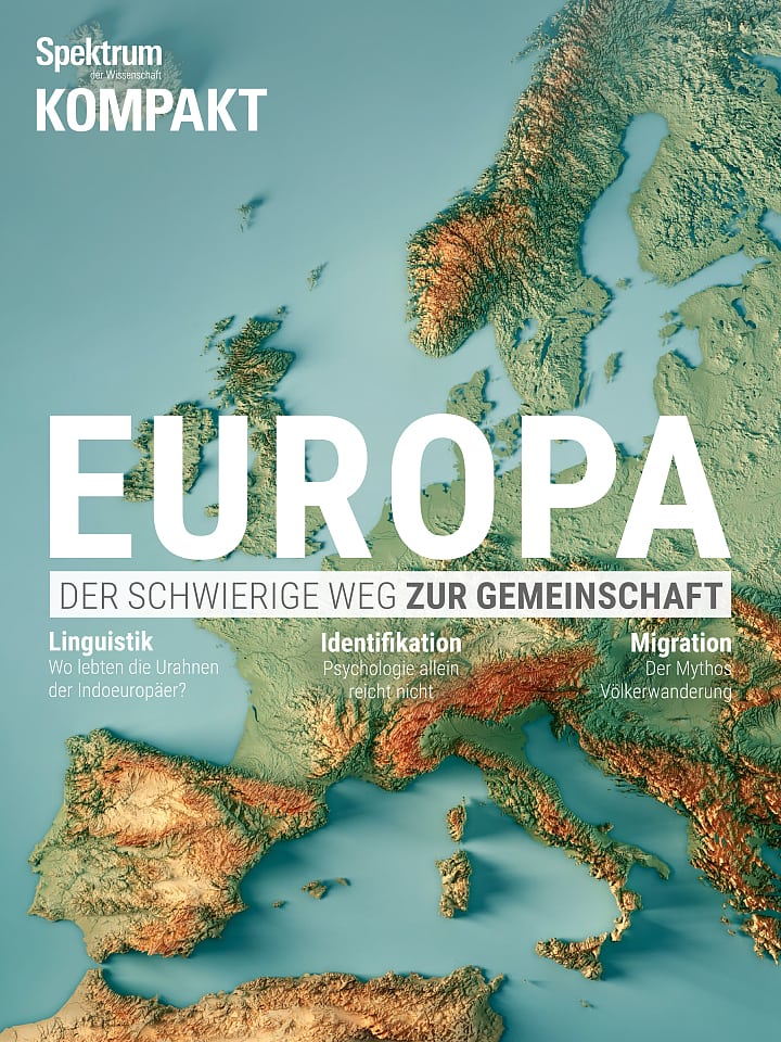 Spektrum Kompakt – Europa - Der schwierige Weg zur Gemeinschaft Cover