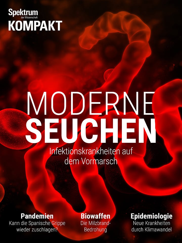 Spektrum Kompakt – Moderne Seuchen - Infektionskrankheiten auf dem Vormarsch Cover