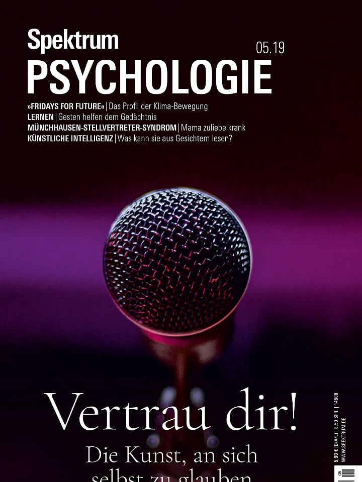 Spektrum Psychologie – 5/2019 (September/Oktober) Cover