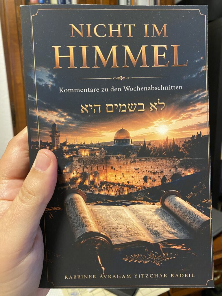 Buchtip: „Nicht im Himmel“ von Rabbiner Avraham Yitzchak Radbil, Konstanz & Bundeswehr