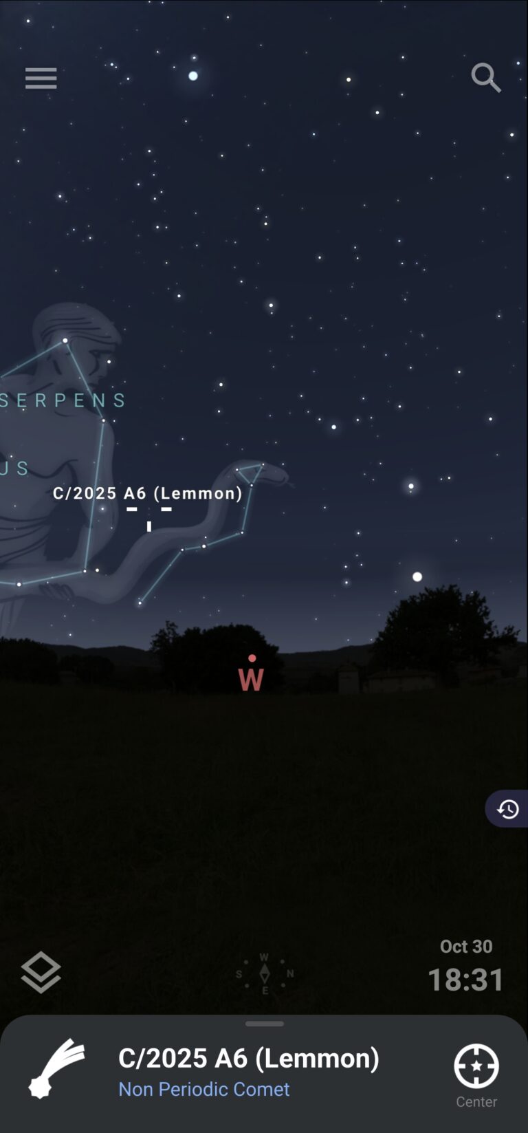 Komet C/2025 A6 Lemmon