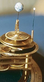 Bahn des Merkurs, der Venus, der Erde und des Monds