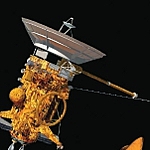 Raumsonde CASSINI nach Abwurf der HUYGENS-Landesonde