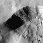 Vulkankrater auf Merkur