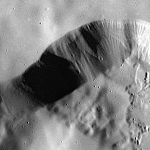 Vulkankrater auf Merkur