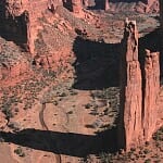 Felsnadeln der Spider Rocks im Canyon de Chelly