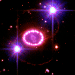 Überreste der Supernova 1987A